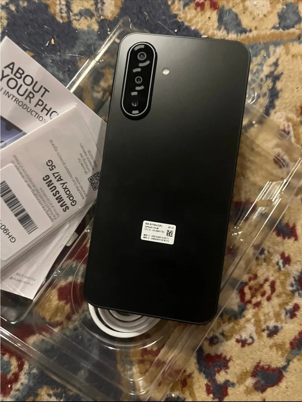 Samsung Galaxy A17 5G Smartphone - Black